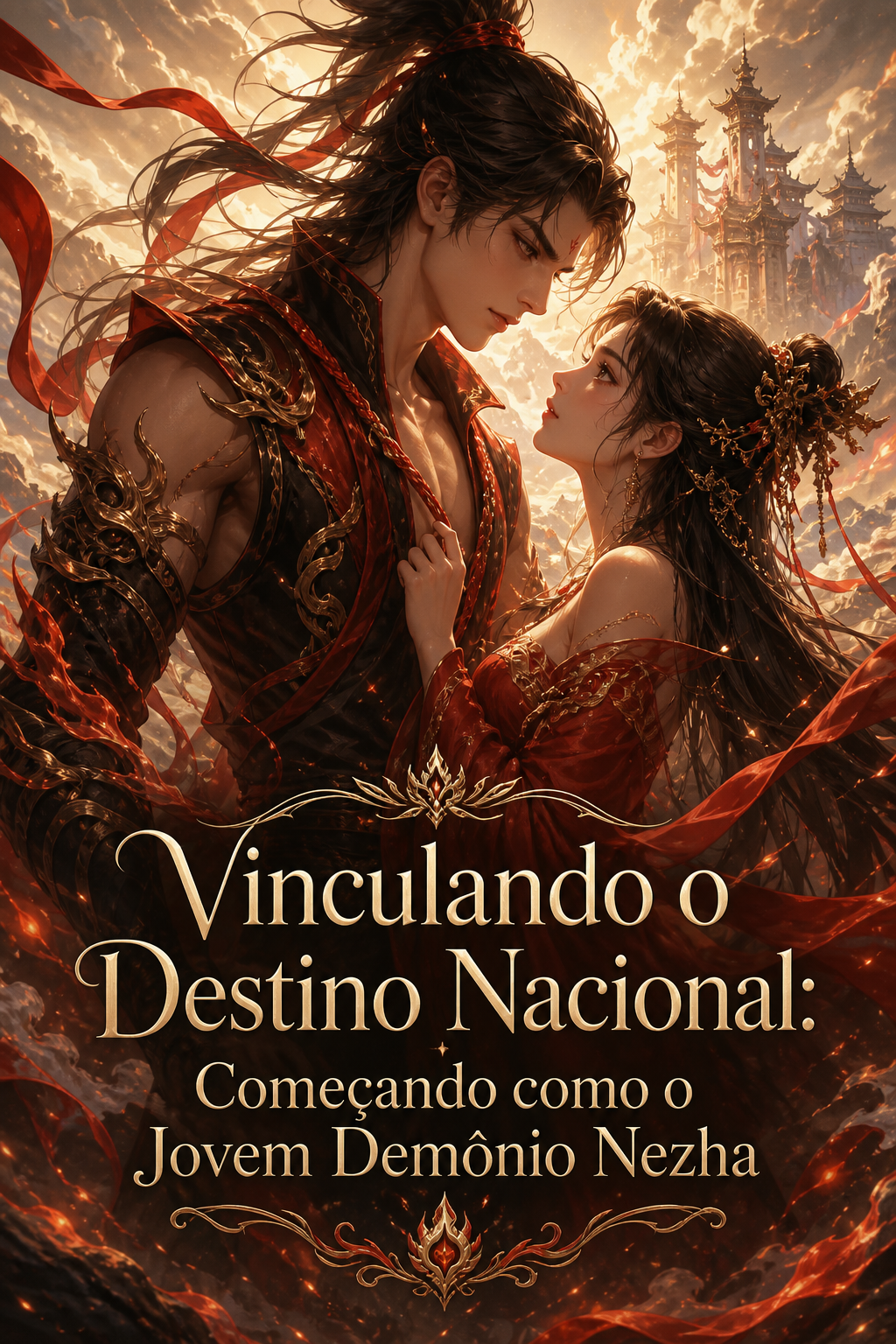 Vinculando o Destino Nacional: Começando como o Jovem Demônio Nezha