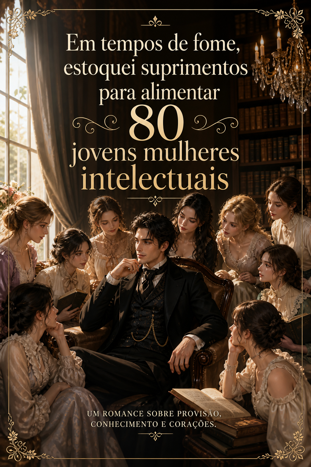 Em tempos de fome, estoquei suprimentos para alimentar 80 jovens mulheres intelectuais