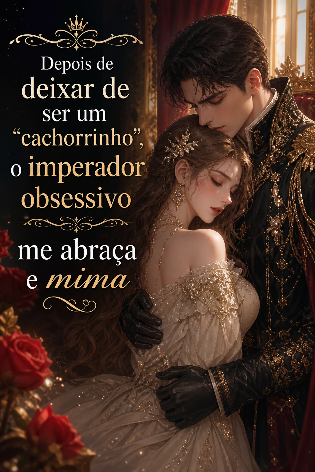 Depois de deixar de ser um "cachorrinho", o imperador obsessivo me abraça e mima